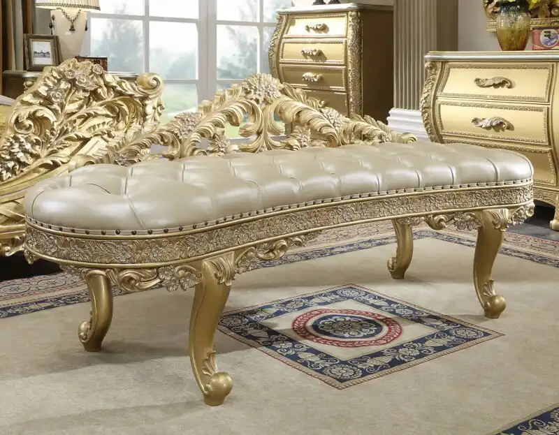 wood bedroom benches