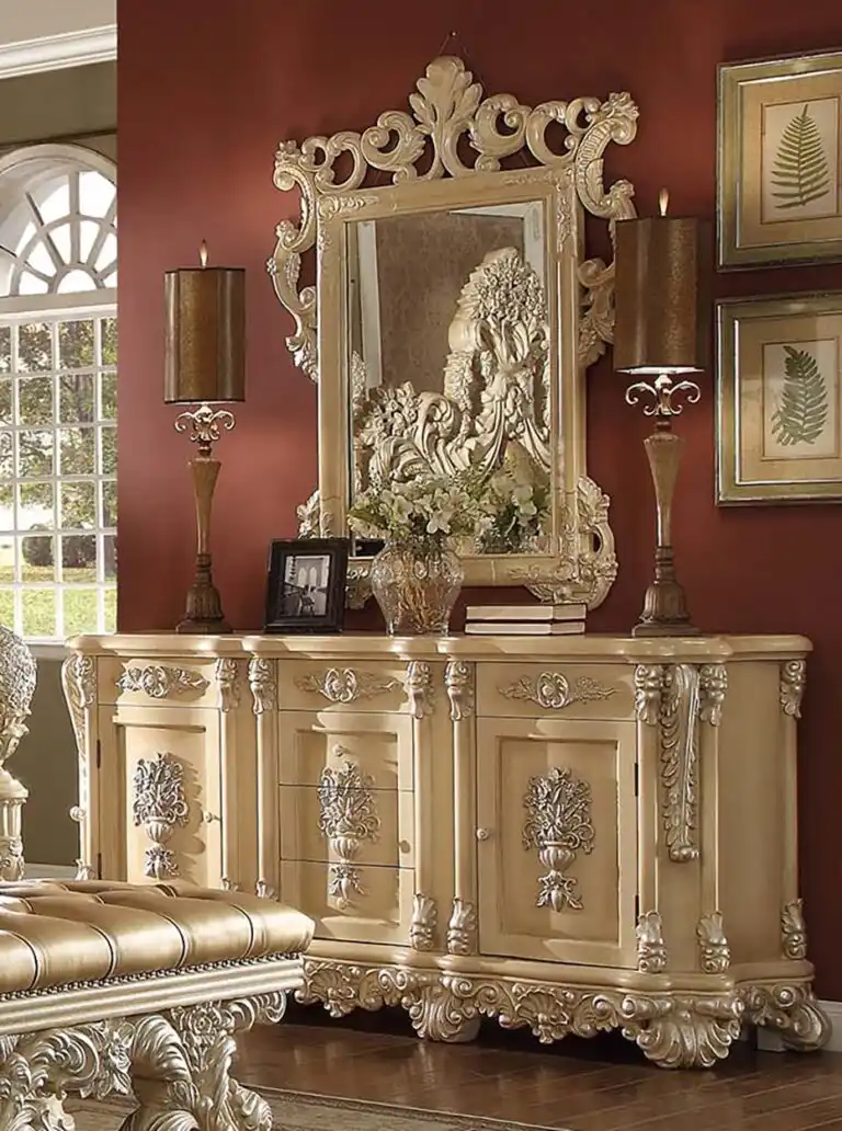 silver bedroom sets