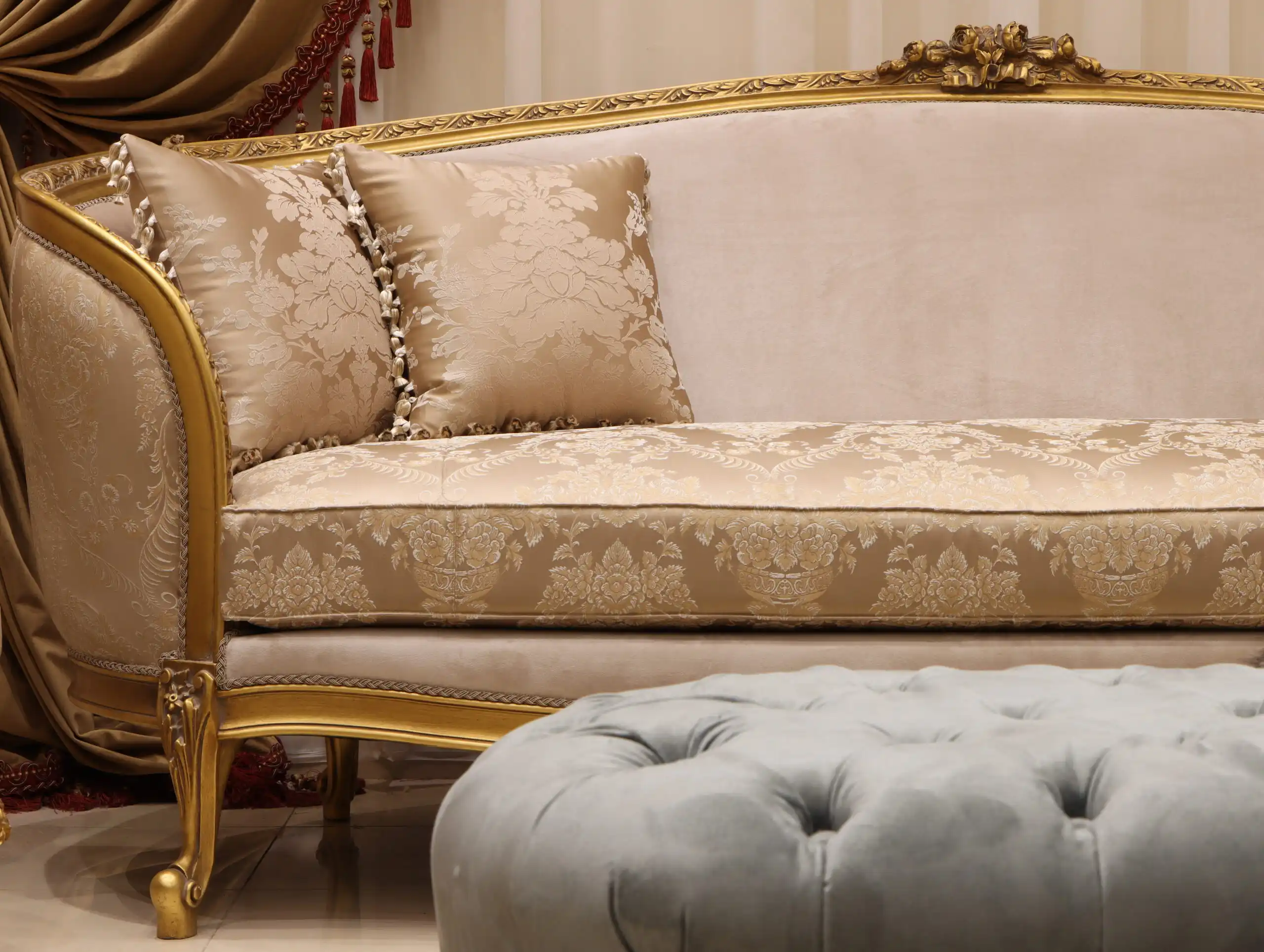 silver living room